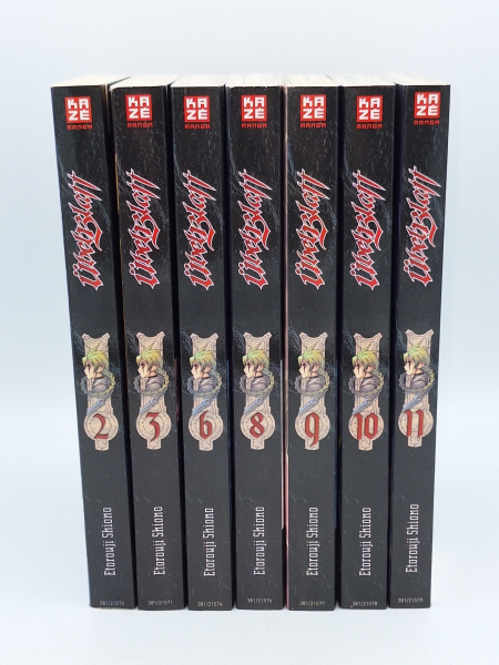 7x Übel Blatt Manga Konvolut Band 2/3/6/8-11